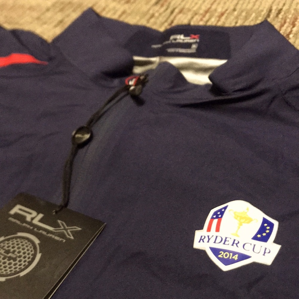 RLX Ralph Lauren Golf 2014 Ryder Cup rain shirt.